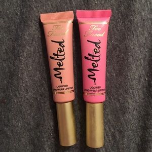 Melted lipstick
