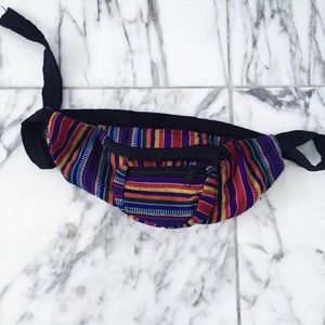 Multicolor Fanny pack