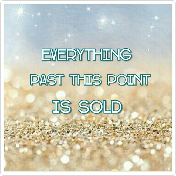 Sold beyond this point