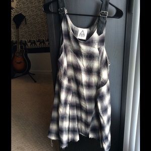 Black & White Plaid Dress