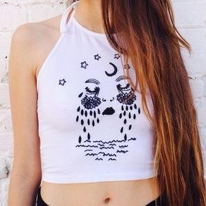 Brandy Melville Halter Top