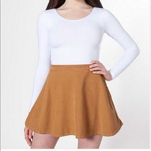 American Apparel Corduroy Skirt