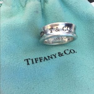 Tiffany and Co ring. Comes with dust bag