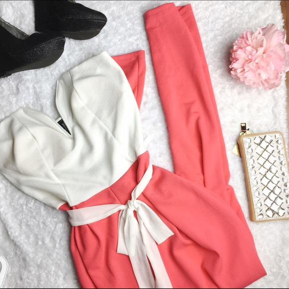 〰lowest 〰 Strapless Jumpsuit