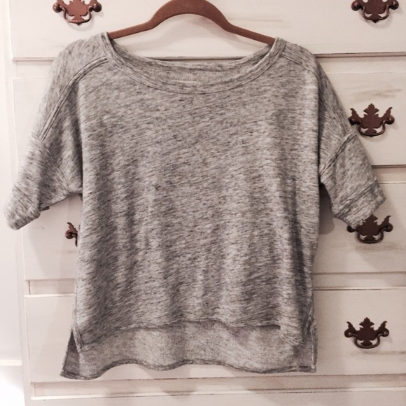 Madewell Crop Sweatshirt