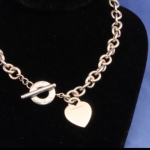 Tiffany & Co. Toggle Heart Choker