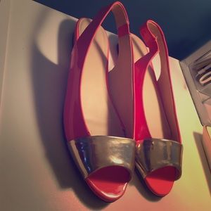 AVON peep toe shoes.