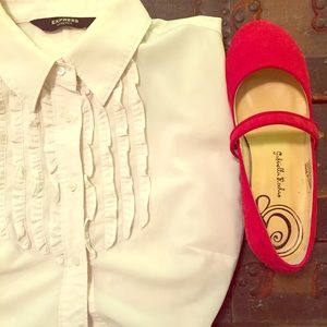 Express button down blouse