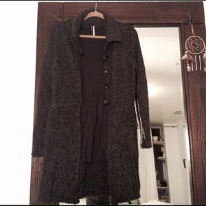 Free People Button Up Sweater