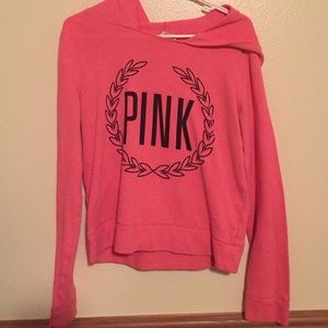 Victoria's Secret Pink Sweater w/ Hoodie