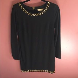 Michael Kors long sleeve studded dress.