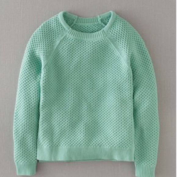 SOLD in bundle Boden mint green spring sweater