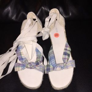 💰SOLD💰crew wedge shoes