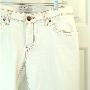 CAbi White Jeans Size 6