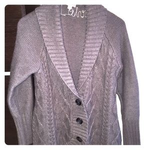 Target Gray Cocoon Cardigan