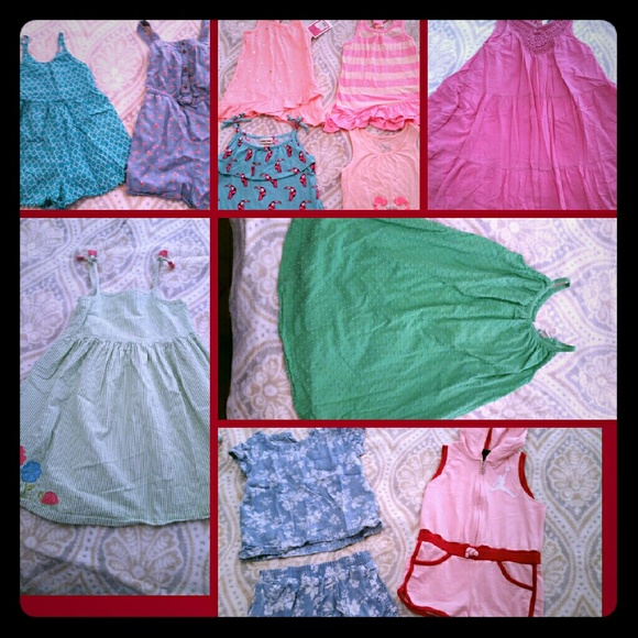 Lot of size 4/5 girls summer clothes