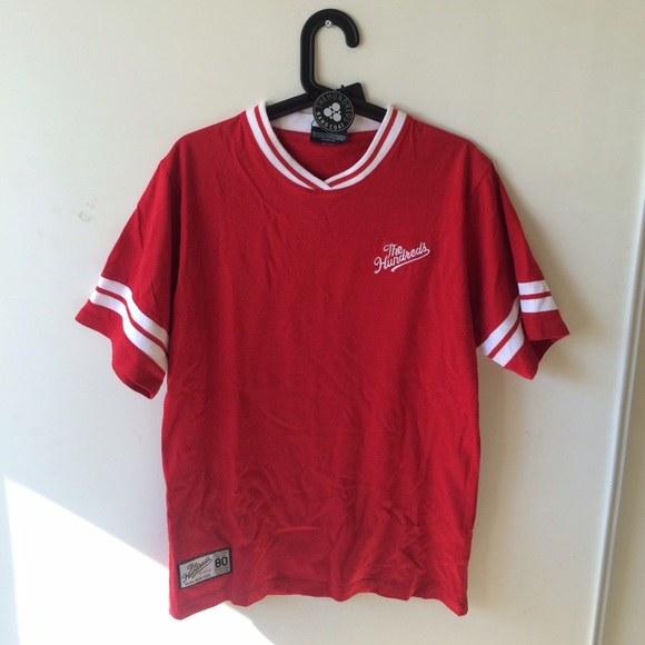 The Hundreds Red Jersey Shirt