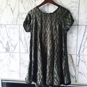UO patterned green dress