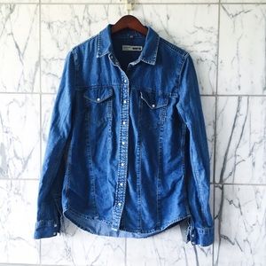 TOPSHOP MOTO denim shirt