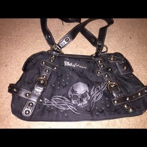 Harley Davidson skull purse