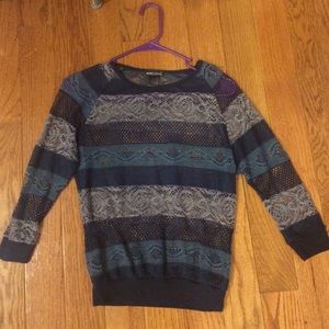 See-through lightweight sweater