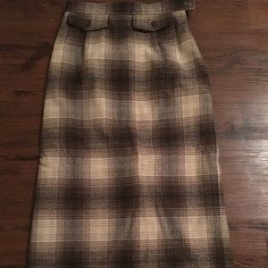 Talbots Petite Plaid Skirt!
