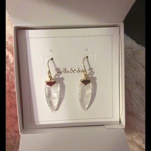 Stella & Dot Aria drop earrings