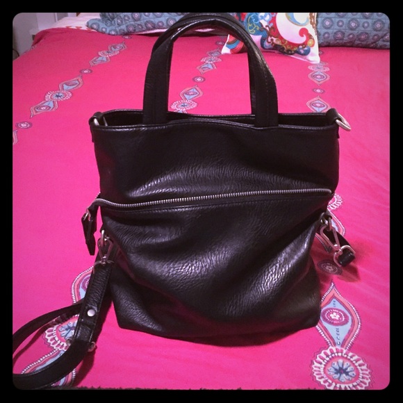 Free People vegan crossbody convertible purse