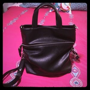 Free People vegan crossbody convertible purse