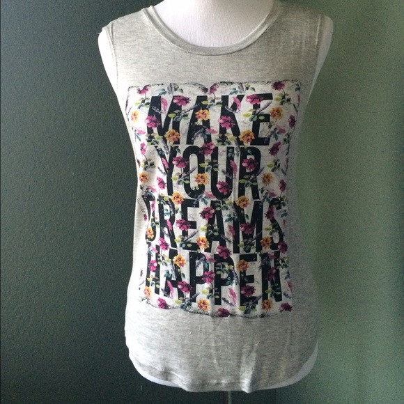 Gray Tank 'Make Your Dreams Happen' - Picture 4 of 4