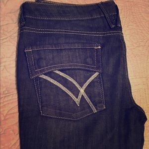William Rast Belle flap pocket jeans