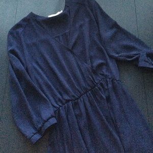 Lush cross front dress