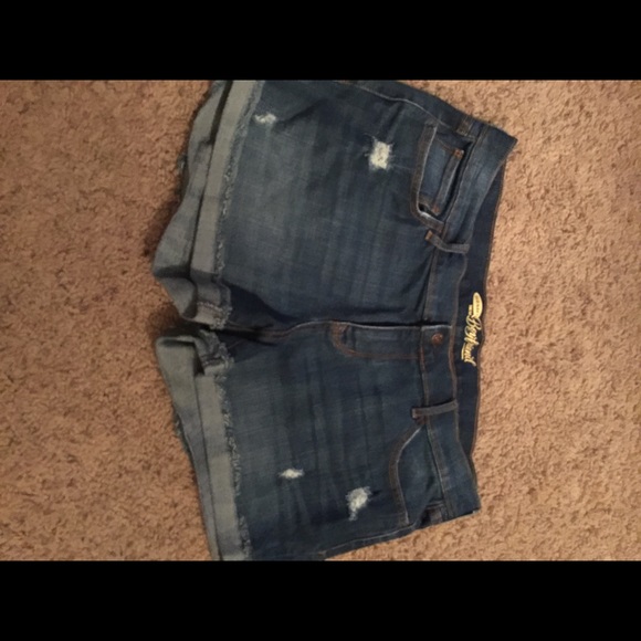 blue jean shorts - Picture 1 of 1