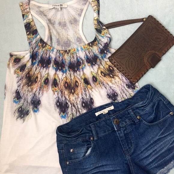 Forever 21 Feather Racerback