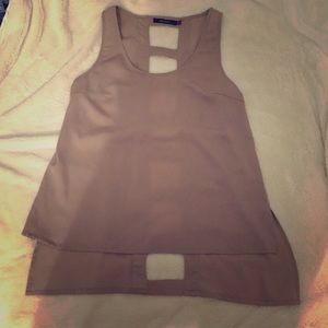 Beige tank