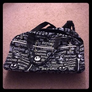 Nightmare before Christmas over night bag