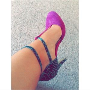 ABS (two toned/round tip) heel