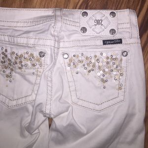 White Miss Me Jeans