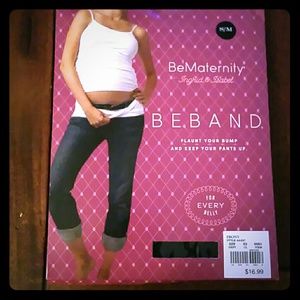Black maternity belly band