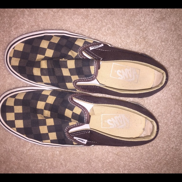 checkered vans