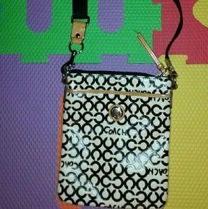 Authentic coach crossbody bag