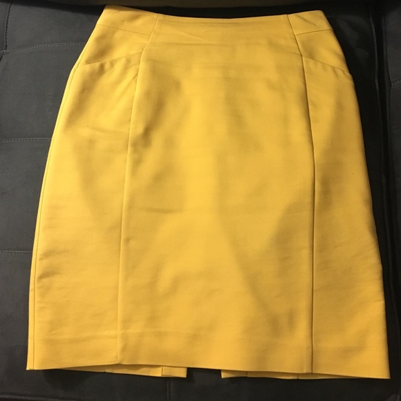 Yellow H&M skirt