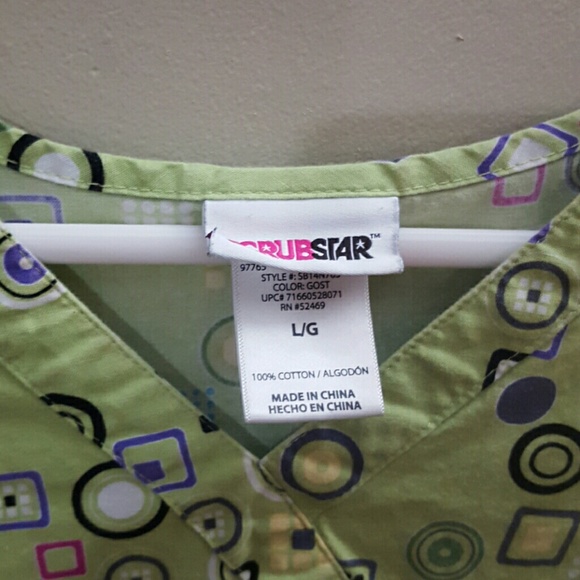 Scrub top - Picture 3 of 3