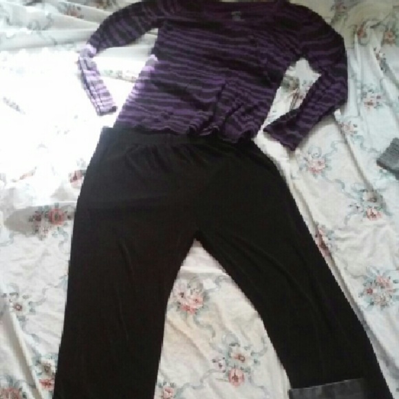 Blac silk Capri paints