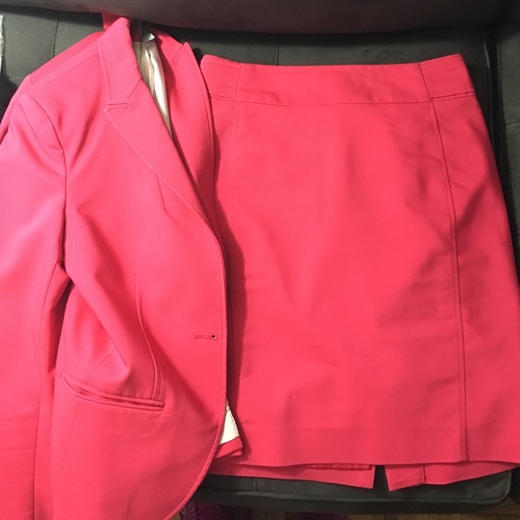 Hot Pink H&M Skirt suit