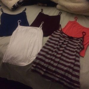 5 cami tanks size S