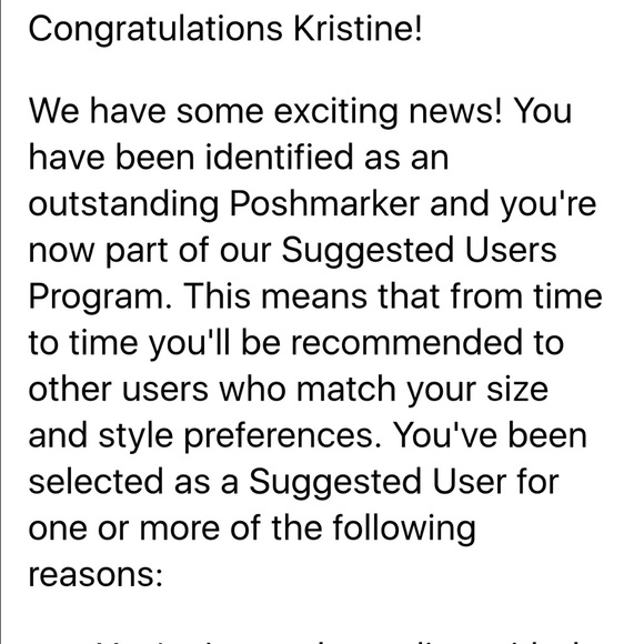 Yay! I'm a suggested user! - Picture 2 of 4