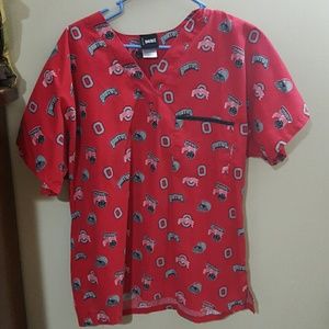 OSU..scrub top
