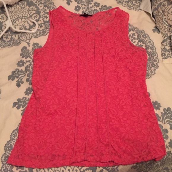 Bright pink top