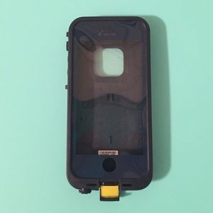 Dark Blue Life proof for Iphone5 or 5s. Like new.